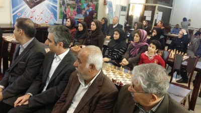 سارا سادات خادم الشریعه قهرمان شطرنج بانوان ایران در سال 94 شد