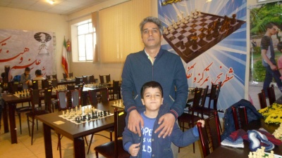 کاشفی(پدر و پسر) قهرمان اولین دوره مسابقات پدر و فرزند شد.