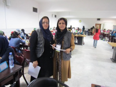 تصاویر دور نهم جشنواره سراسری بانوان کشور