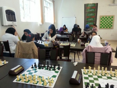 لیگ بانوان و دسته جات آزاد هیات شطرنج استان تهران