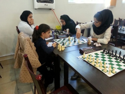 لیگ بانوان و دسته جات آزاد هیات شطرنج استان تهران