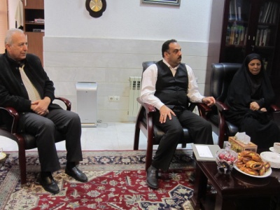 جلسه تقدیر از سارا سادات خادم الشریعه