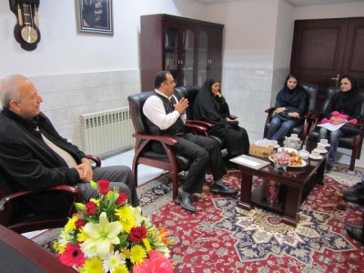 جلسه تقدیر از سارا سادات خادم الشریعه