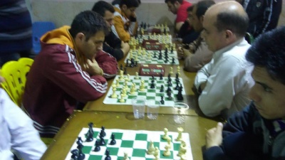 افشین محمدپور قهرمان مسابقه سریع هیات شطرنج شهریار