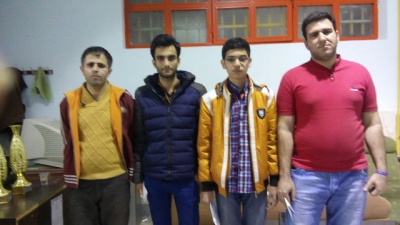 افشین محمدپور قهرمان مسابقه سریع هیات شطرنج شهریار