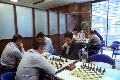 مسابقات کارمندان بانک دی با همکاری هیات شطرنج شمیرانات