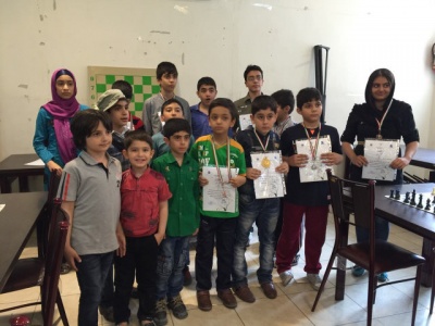 مسابقات پایان ترم مدرسه هييت روز جمعه 4 اردیبهشت