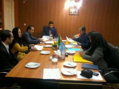 جلسه  هماهنگی و تعامل با اداره ورزش و جوانان