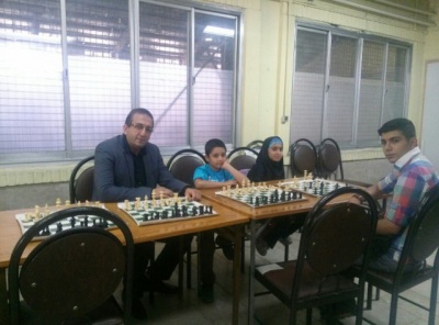 بازدید از هیات شطرنج شهرستان شهر ری