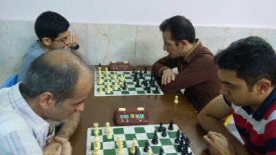 آرمان پورقنبرزاد قهرمان مسابقه شطرنج نیمه شعبان هیات شطرنج شهریار