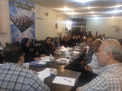 اولین جلسه فصلی روسای هیئت های شطرنج شهرستان و حوزه