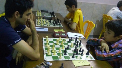 جواد لواسانی قهرمان مسابقه سریع جام رمضان شهریار شد