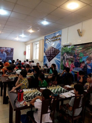 تصاویر مسابقات زیر 18 سال جام دانش آموز