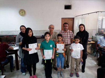 محمد رضا شیخ علی قهرمان مسابقات ریتد جام دانش آموز شد