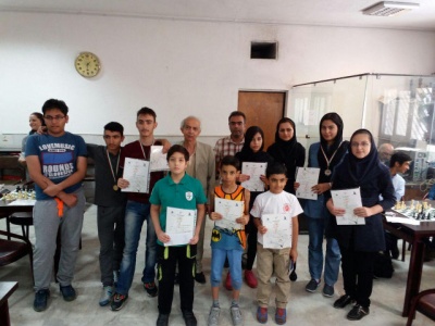 محمد رضا شیخ علی قهرمان مسابقات ریتد جام دانش آموز شد