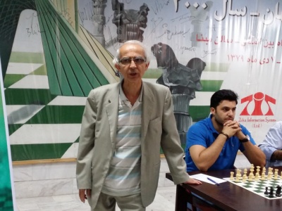 استاد بزرگ احسان قائم مقامی قهرمان پایتخت شد