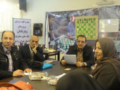 سومین جلسه فصلی روئسای هیات شهرستان و حوزه در سال 1394