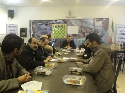 سومین جلسه فصلی روئسای هیات شهرستان و حوزه در سال 1394